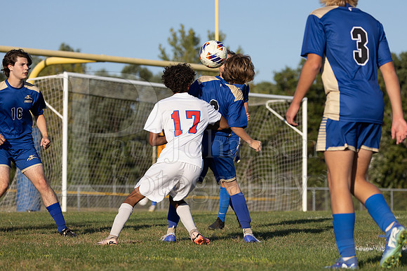 Rockford Christian Boys Varsity Soccer vs Oregon 10-2-2024-0488