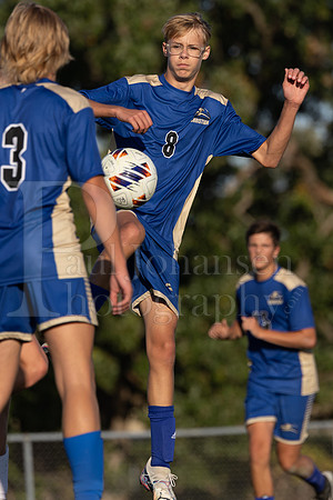 Rockford Christian Boys Varsity Soccer vs Oregon 10-2-2024-0596