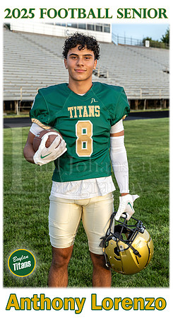 Boylan Football Senior 2025 Anthony Lorenzo