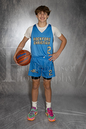 Rockford Christian MS Boys 7th Grade Basketball Winter 2024-0425