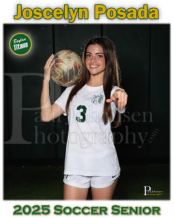Boylan Girls Soccer Senior 2025 Joscelyn Posada