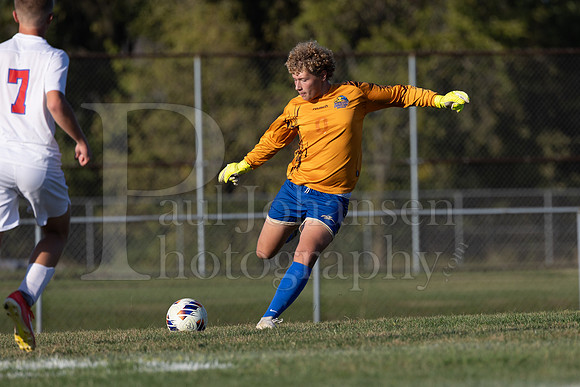Rockford Christian Boys Varsity Soccer vs Oregon 10-2-2024-0383