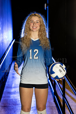 Rockford Christian Girls Varsity Volleyball Senior Banners Fall 2024-0082