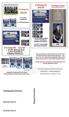 RC Sports 2021-2022 Order Form Page 2