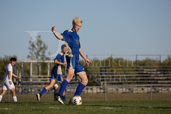 Rockford Christian Boys Varsity Soccer vs Oregon 10-2-2024-0519