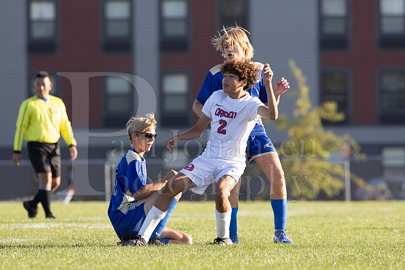 Rockford Christian Boys Varsity Soccer vs Oregon 10-2-2024-0748