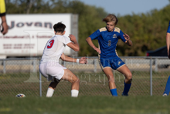 Rockford Christian Boys Varsity Soccer vs Oregon 10-2-2024-0219