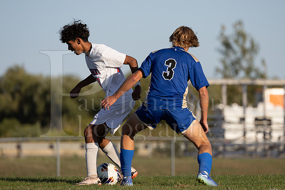 Rockford Christian Boys Varsity Soccer vs Oregon 10-2-2024-0609