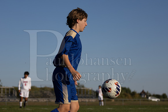 Rockford Christian Boys Varsity Soccer vs Oregon 10-2-2024-0446