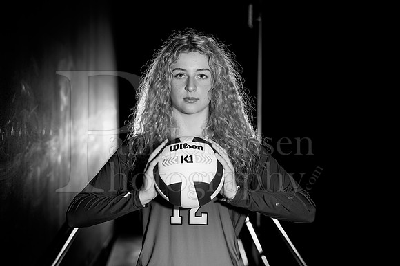 Rockford Christian Girls Varsity Volleyball Senior Banners Fall 2024-0101-2