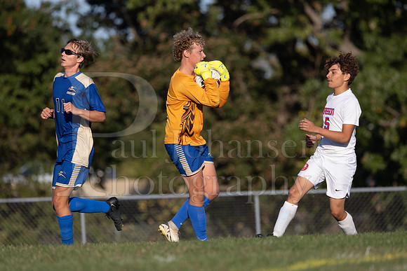 Rockford Christian Boys Varsity Soccer vs Oregon 10-2-2024-0671