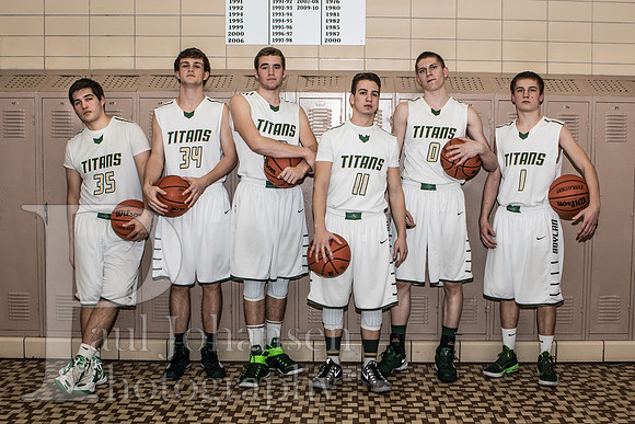 Boylan Boys Varsity Basketball Seniors 2-6-2015-2205