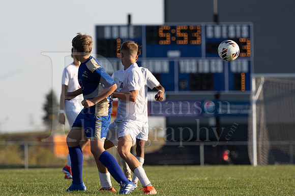 Rockford Christian Boys Varsity Soccer vs Oregon 10-2-2024-0865