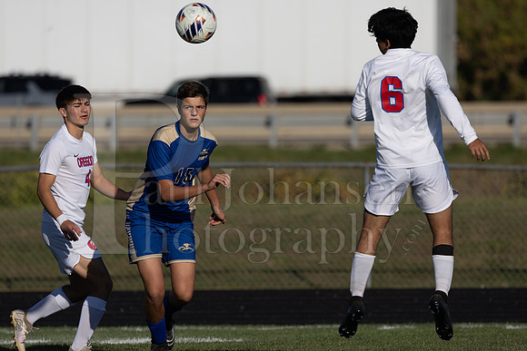 Rockford Christian Boys Varsity Soccer vs Oregon 10-2-2024-0116