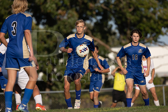 Rockford Christian Boys Varsity Soccer vs Oregon 10-2-2024-0591