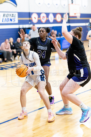Rockford Christian Girls Varsity Basketball vs Lutheran 1-13-2025-0130